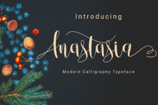 Anastasia Script: A Modern Handwritten Font for Authentic Design