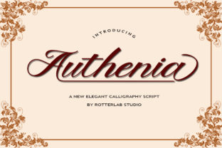 Authenia Script: Vintage Elegance for Modern Design