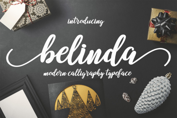 Belinda Script: A Modern Calligraphy Typeface for Elegant Projects
