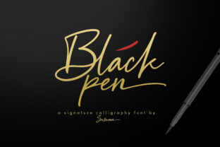Black Pen Script: Crafting Authentic Brand Personality