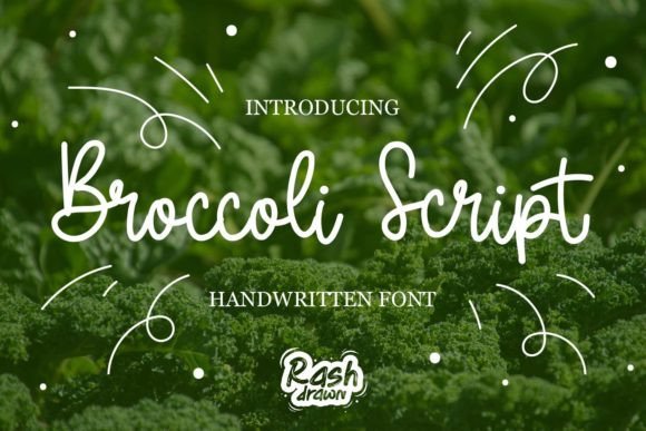 Broccoli Script: Your New Go-To for Authentic, Handwritten Style