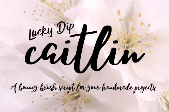 Caitlin Script: The Brush Font for Bold Branding