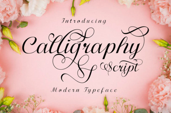 Calligraphy Script: The Flowing Typeface for Modern Brands