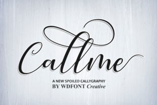 Callme Script: A Handwritten Font for Elegant Branding