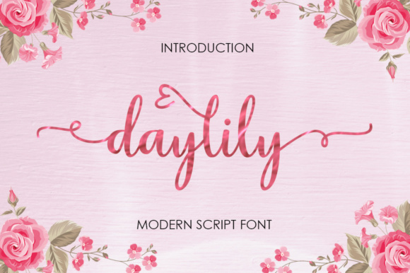 Daylily Script: The Modern Font for Elegant, Feminine Design