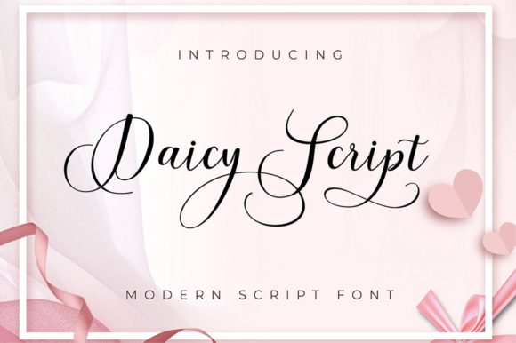 Embracing Elegance: Why Daicy Script is Your Next Favorite Font