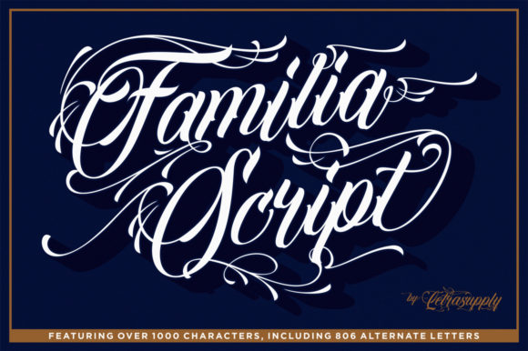 Familia Script: A Typeface for Lasting Impressions