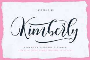 Kimberly Script: Your Go-To for Authentic Handwritten Style