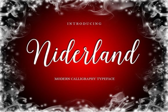 Niderland Script: A Modern Font for Creative Projects