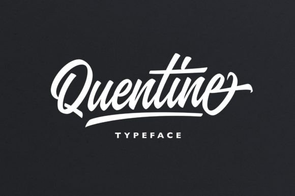 Quentine Script: A Handwritten Font for Romantic Projects