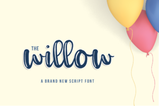 The Willow Script: A Fresh Take on the Curly Script Font