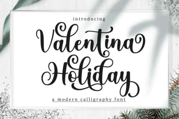 Valentina Holiday Script: Beyond the Standard Script Font
